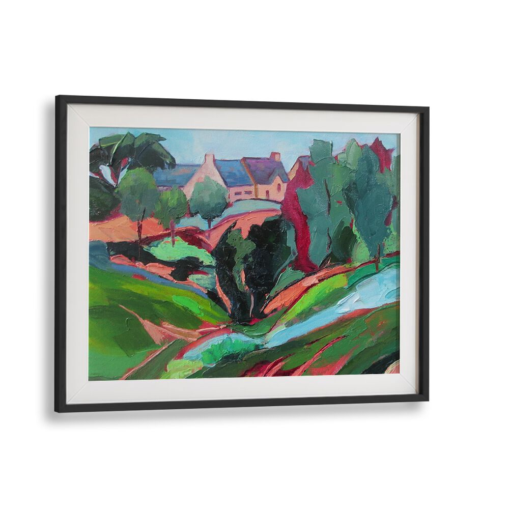 WALK IN THE COUNTY , LANDSCAPE PAINTINGS