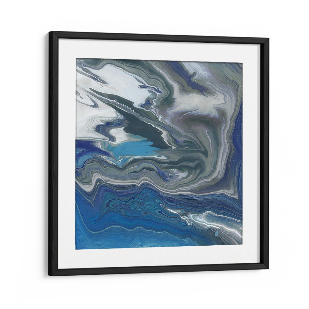 Tranquil LIKE A RIVER, ABSTRACT PAINTINGS artwork, capturing serene water flow for elegant home décor.