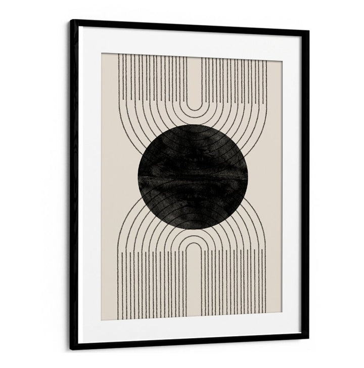 Stylish ARCH COMPOSITION NO IV., GEOMETRIC ART PRINTS featuring bold shapes and lines, perfect for modern decor.