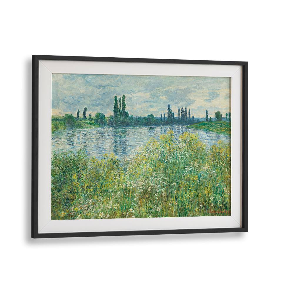 BANKS OF THE SEINE, VÉTHEUIL (1880) , VINTAGE PAINTINGS