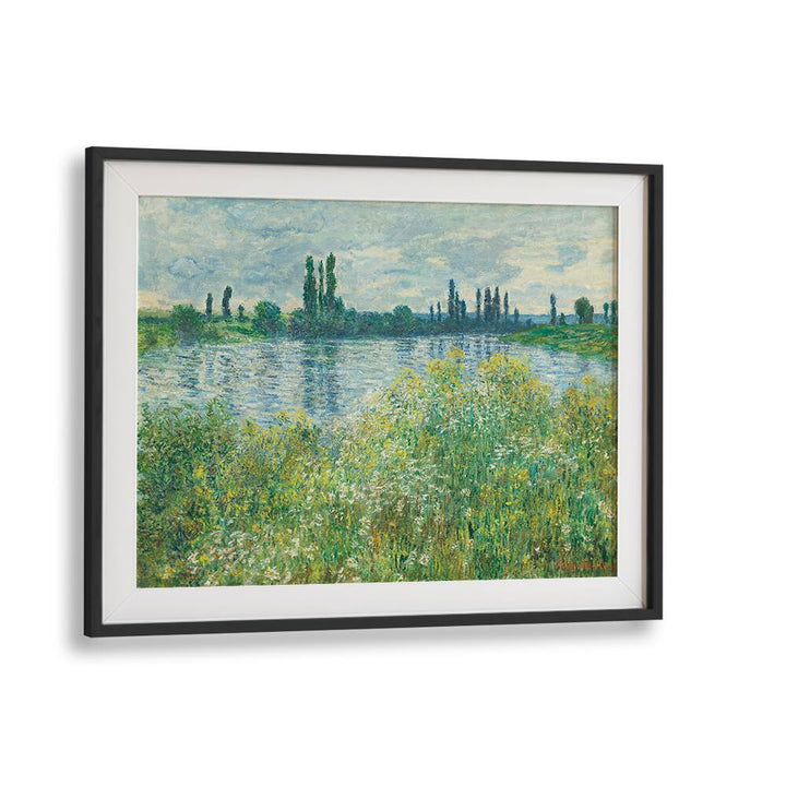 BANKS OF THE SEINE, VÉTHEUIL (1880) , VINTAGE PAINTINGS