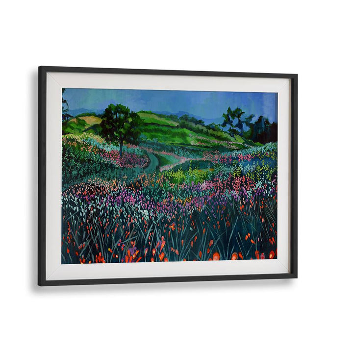 FIELDS OF FLOWERS , LANDSCAPE PAINTINGS
