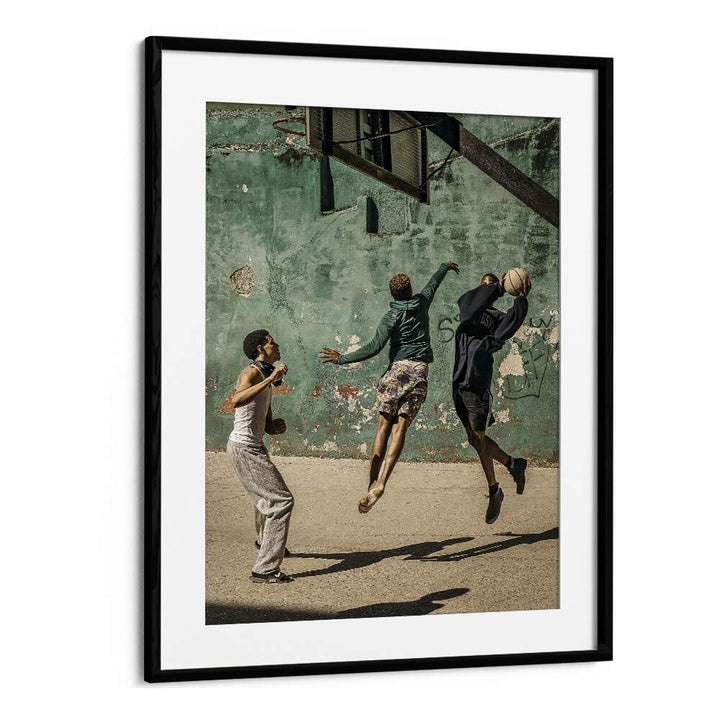 Christian Meermann painting - PLAYING BASKETBALL IV by Asianmonk