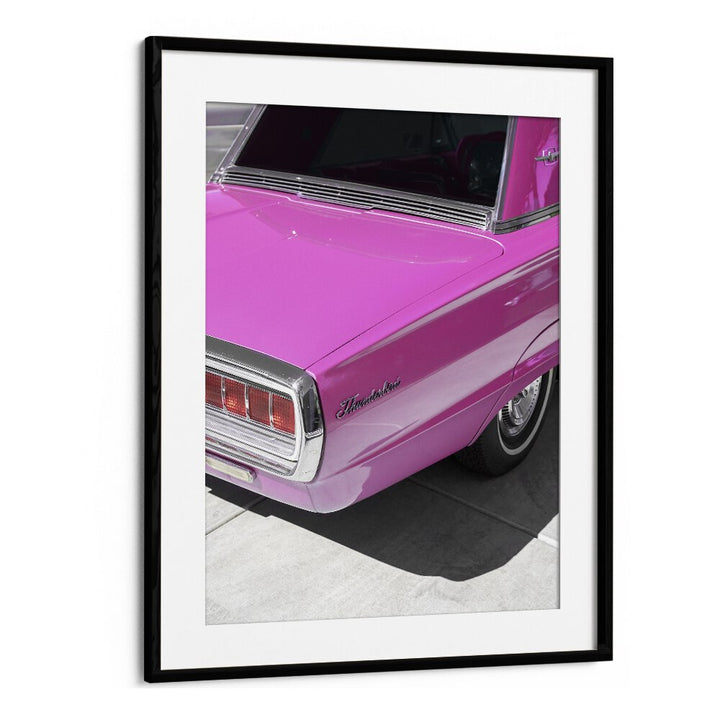 surreal painting - VINTAGE PINK 1965 THUNDERBIRD by Asianmonk