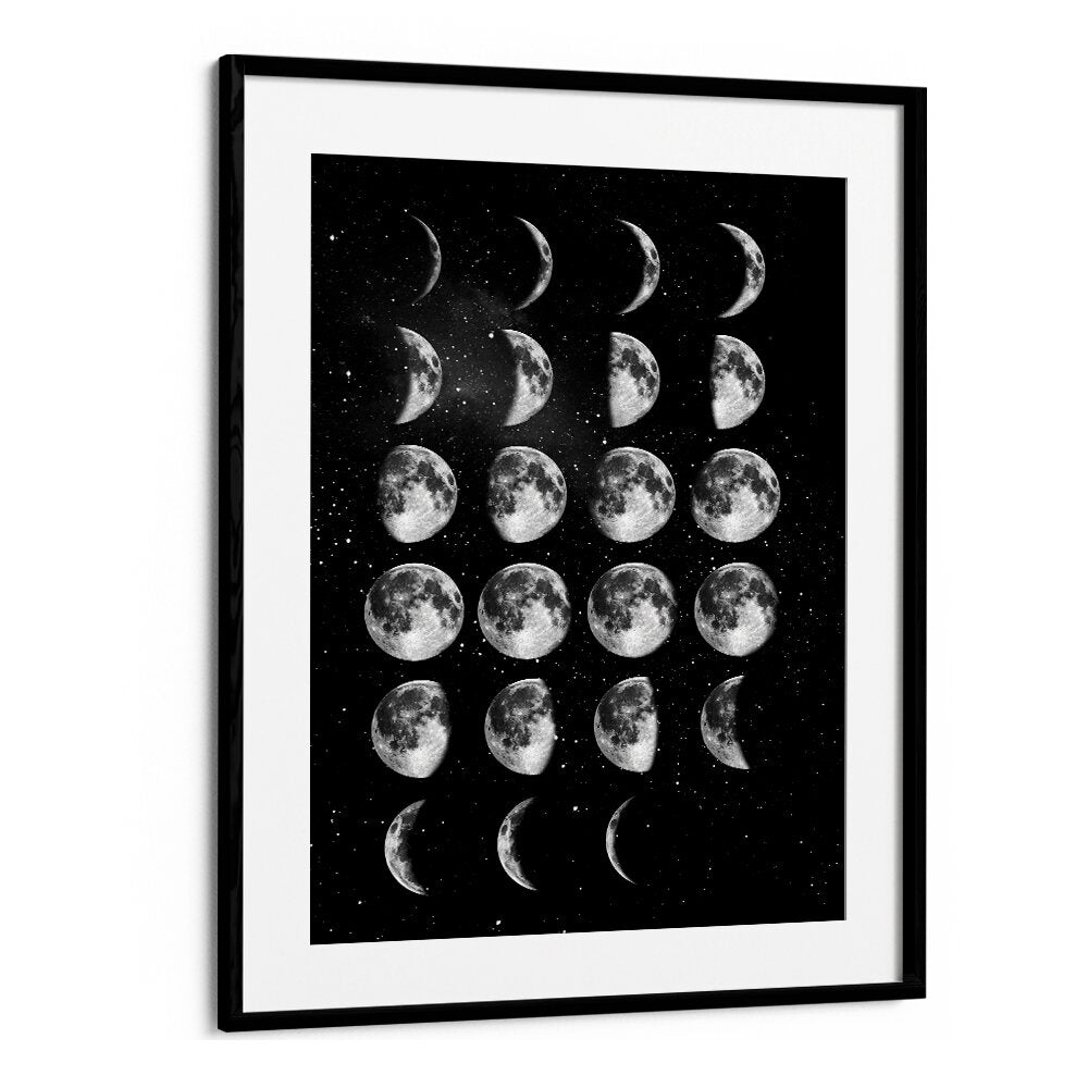 MOON PHASES BY BRETT WILSON , WALL ART PRINTS