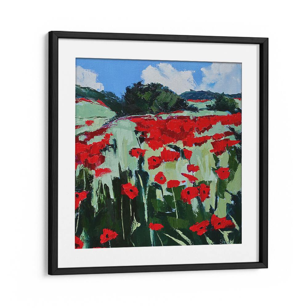 POPPIES , LANDSCAPE PAINTINGS
