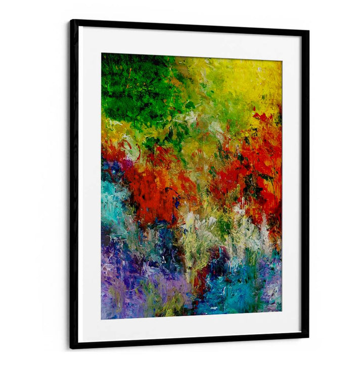 Vibrant ABSTRACTION DESIGN XII, ABSTRACT PAINTINGS brings modern elegance to your space with its captivating colors.