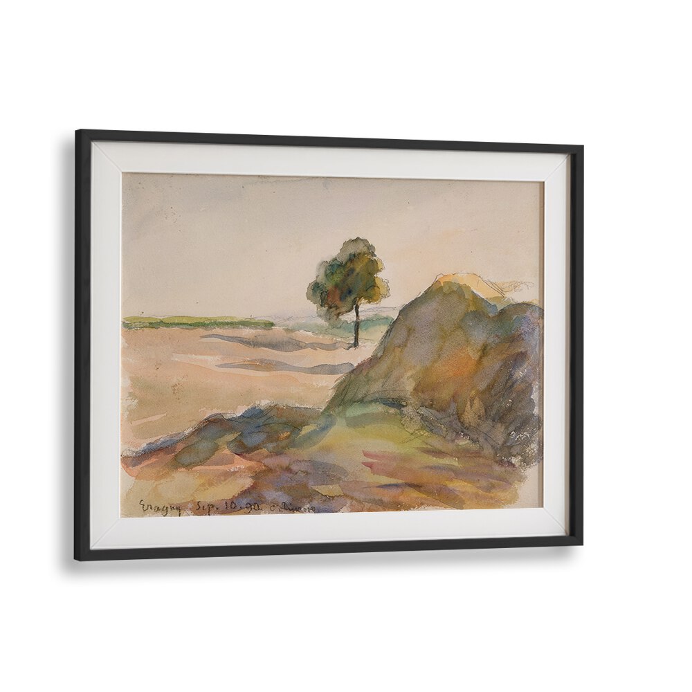 PAYSAGE (ERAGNY)  , VINTAGE PAINTINGS