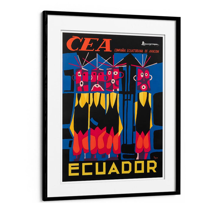 ECUADOR , VINTAGE TRAVEL POSTERS