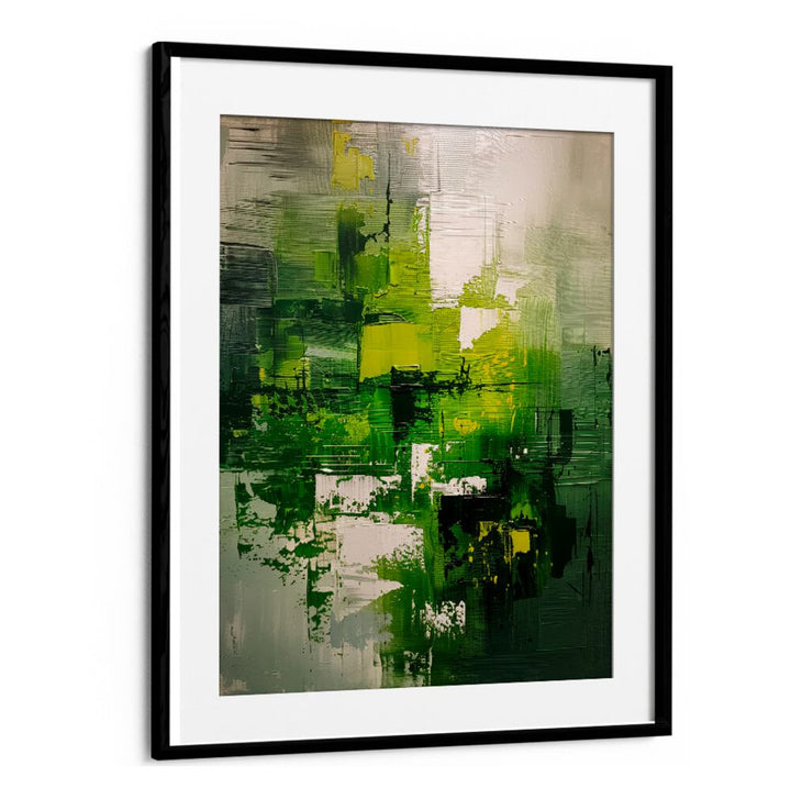 CONTEMPORART - MATCHA III , ABSTRACT PAINTINGS