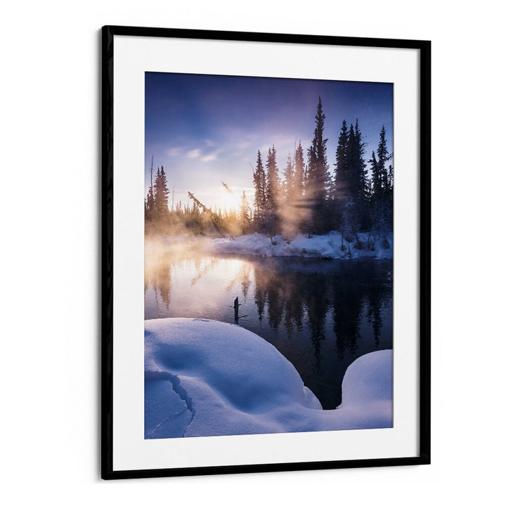 ALASKAN WINTER BY STEFAN HEFELE , LANDSCAPE PHOTO PRINTS