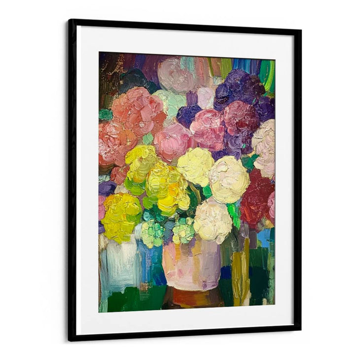 Brighten your space with FLOWER IN A VASE III, a stunning floral centerpiece perfect for home decor.