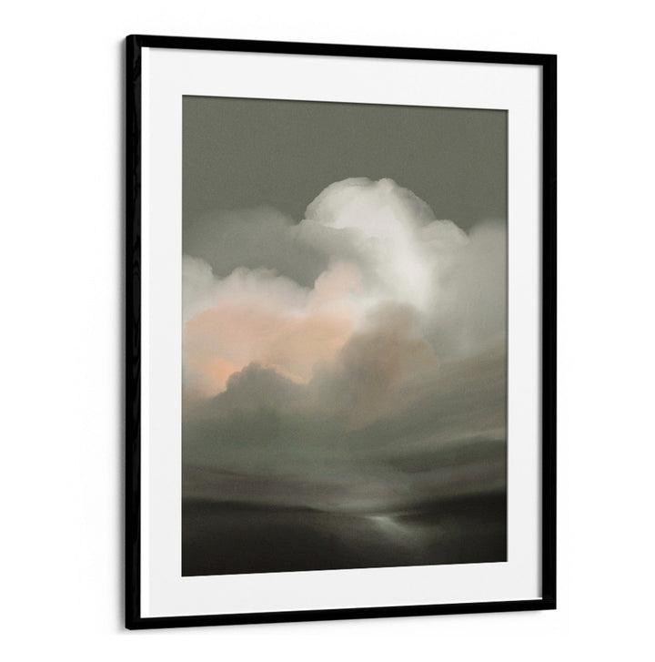Stunning TEMPESTA, ABSTRACT PAINTINGS featuring soft clouds and muted colors, perfect for enhancing your living space.