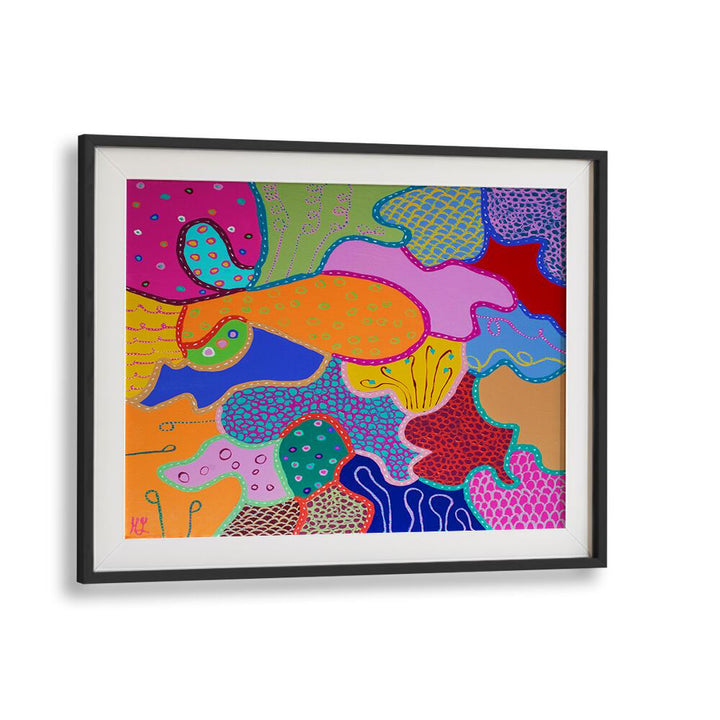 COLOURS OF ANOTHER WORLD , PATTERN ART PRINTS