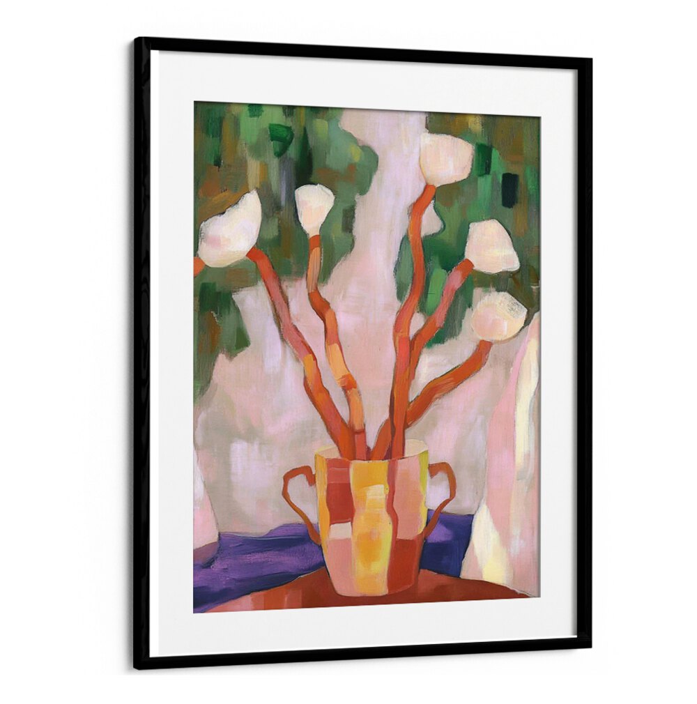 Brighten your space with the vibrant FLOWER IN A VASE IV, a stunning decor piece showcasing elegant floral artistry.