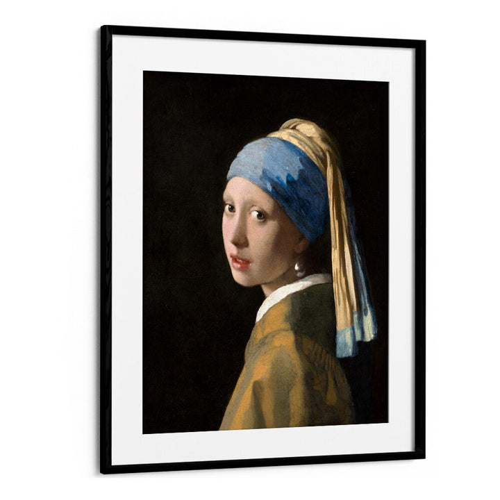 GIRL WITH A PEARL EARRING (CA. 1665)  BY JOHANNES VERMEER, VINTAGE PAINTINGS