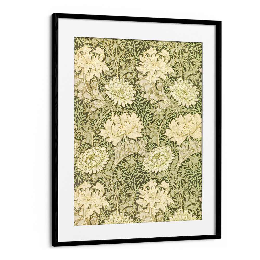 CHRYSANTHEMUM PATTERN (1877) , WILLIAM MORRIS PAINTINGS , ARTWORKS BY WILLIAM MORRIS