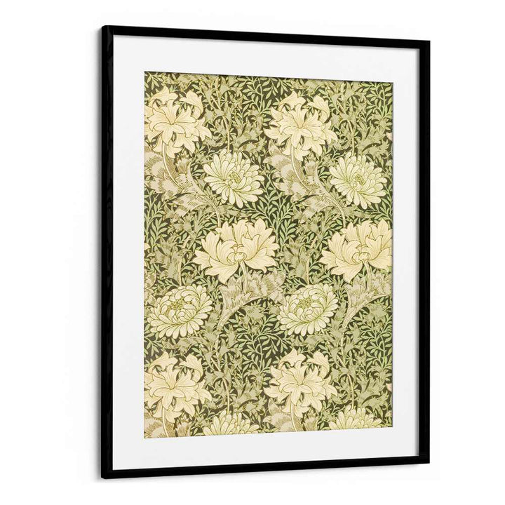 CHRYSANTHEMUM PATTERN (1877) , WILLIAM MORRIS PAINTINGS , ARTWORKS BY WILLIAM MORRIS