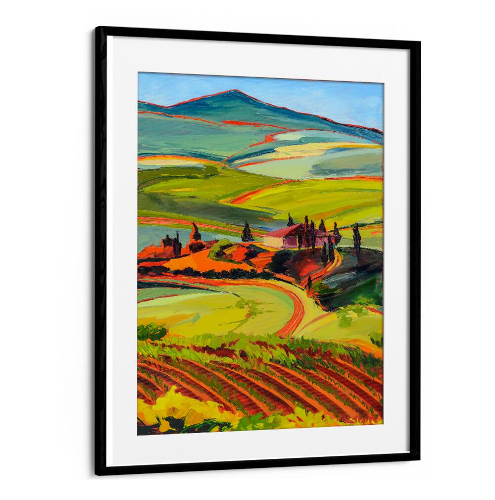 TUSCAN HILLS , LANDSCAPE PAINTINGS