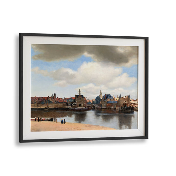 VIEW OF DELFT (CA. 1660–1661)  BY JOHANNES VERMEER, VINTAGE PAINTINGS