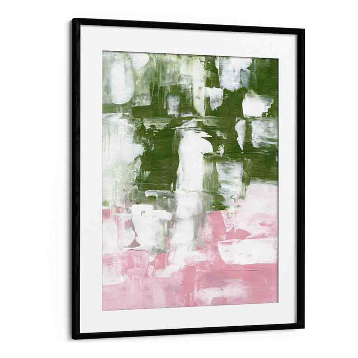 OLIVE PINK BY EJAAZ HANIFF, ABSTRACT ART PAINTINGS