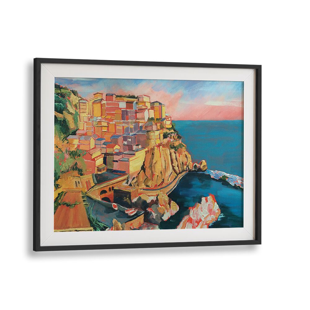 MANAROLA ITALY , LANDSCAPE PAINTINGS