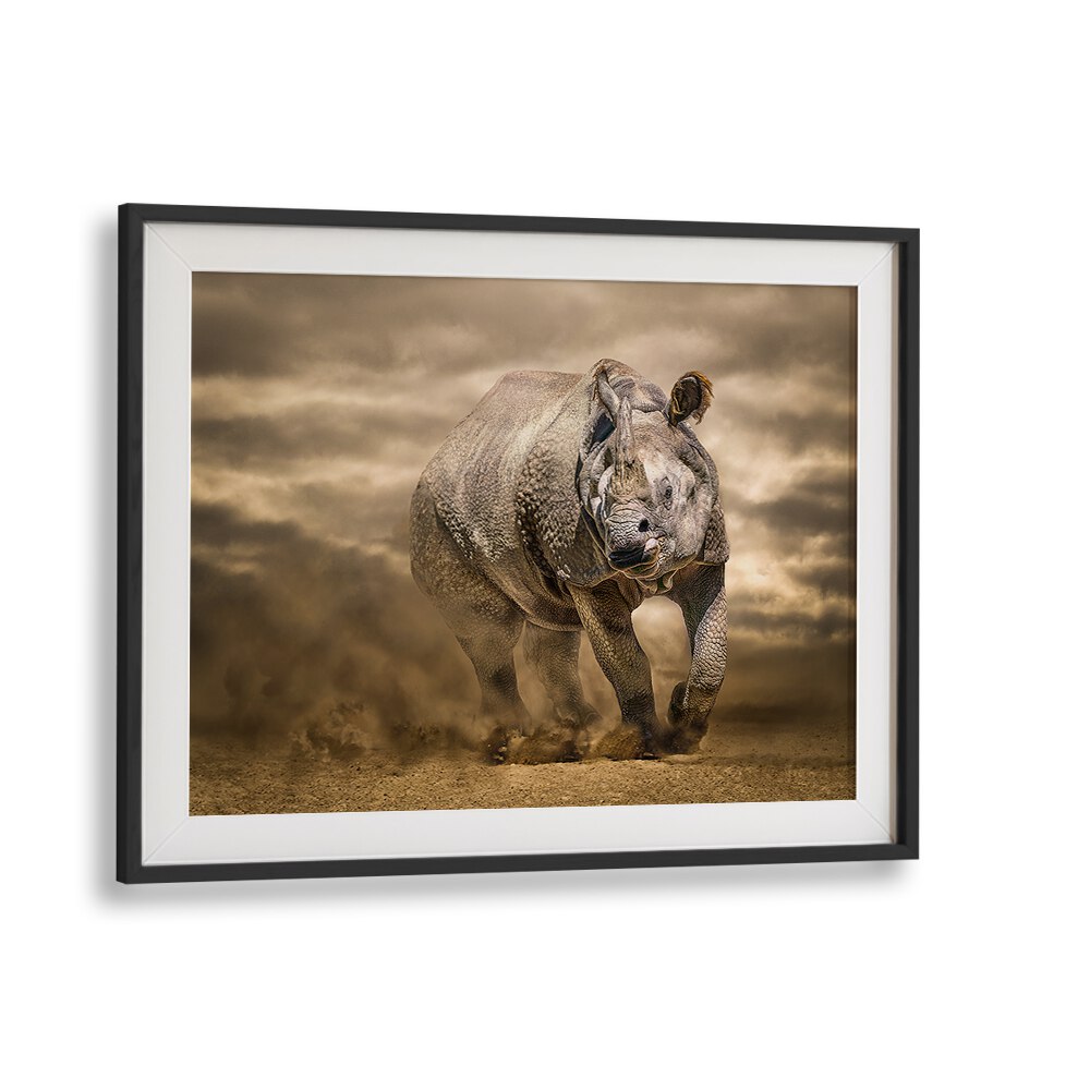 Stunning DESERT RINO, PHOTOGRAPHY PRINTS showcasing the majesty of wildlife in captivating detail. Perfect for decor.