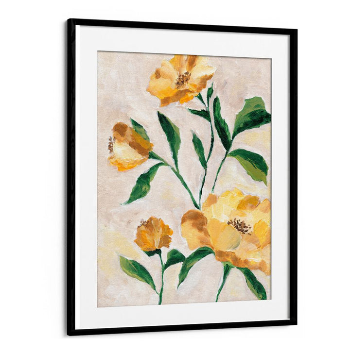 YELLOW CAMELLIA , FLORAL FLOWER PAINTINGS