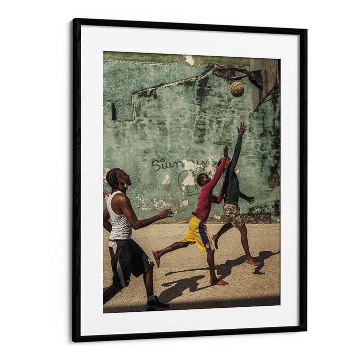 Christian Meermann painting - PLAYING BASKETBALL II by Asianmonk