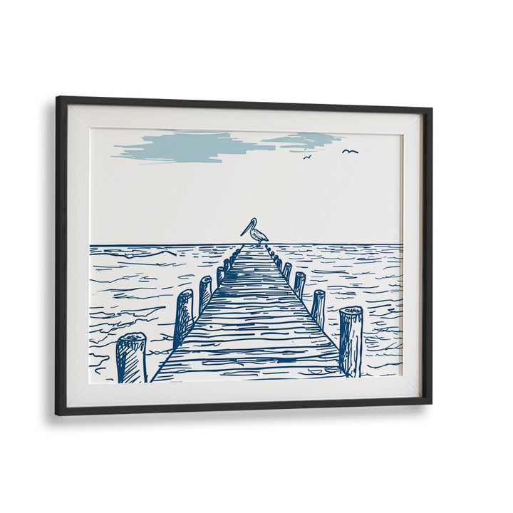Elegant PELICAN PIER, BEACH PAINTINGS enhance your space with a relaxing coastal vibe, perfect for outdoor tranquility.