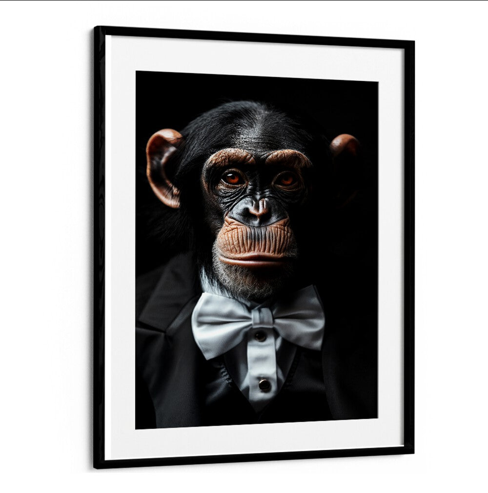 WILD SUITS - CHIMPANZEE , ANIMAL PAINTINGS