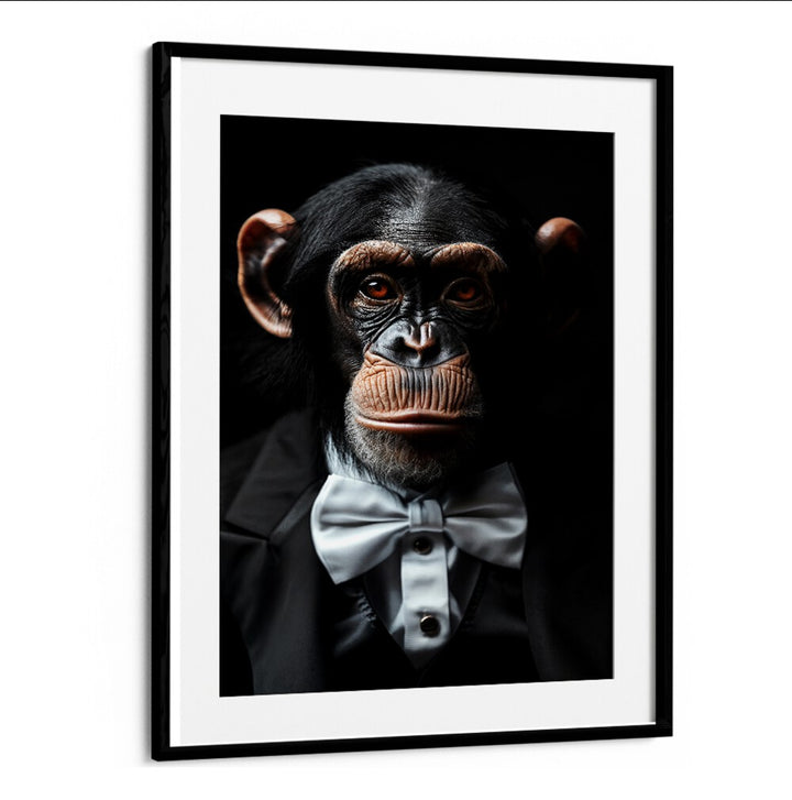 WILD SUITS - CHIMPANZEE , ANIMAL PAINTINGS