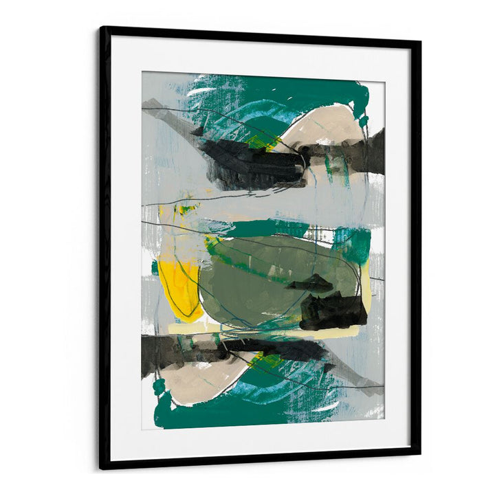 Vibrant Contemporary Green I, Abstract Paintings adds elegance and depth to any modern space. Perfect for art lovers.