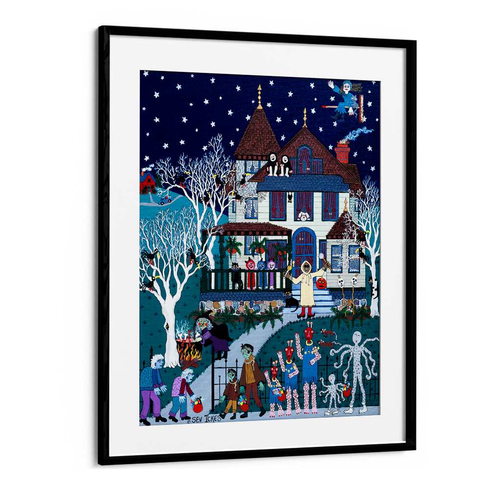 Bright and whimsical MONSTROUS MERRIMENT Kids Room Paintings, perfect for sparking imagination in children's spaces.