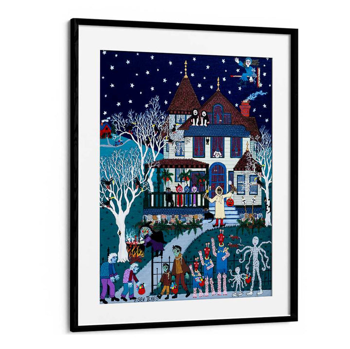 Bright and whimsical MONSTROUS MERRIMENT Kids Room Paintings, perfect for sparking imagination in children's spaces.