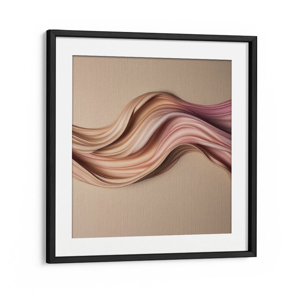 Elegant waves in soft hues define the MOOV - DIPTYCH A, ABSTRACT PAINTINGS, perfect for modern decor.