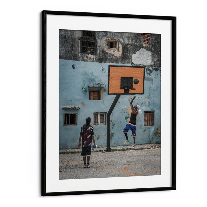 Christian Meermann painting - PLAYING BASKETBALL by Asianmonk