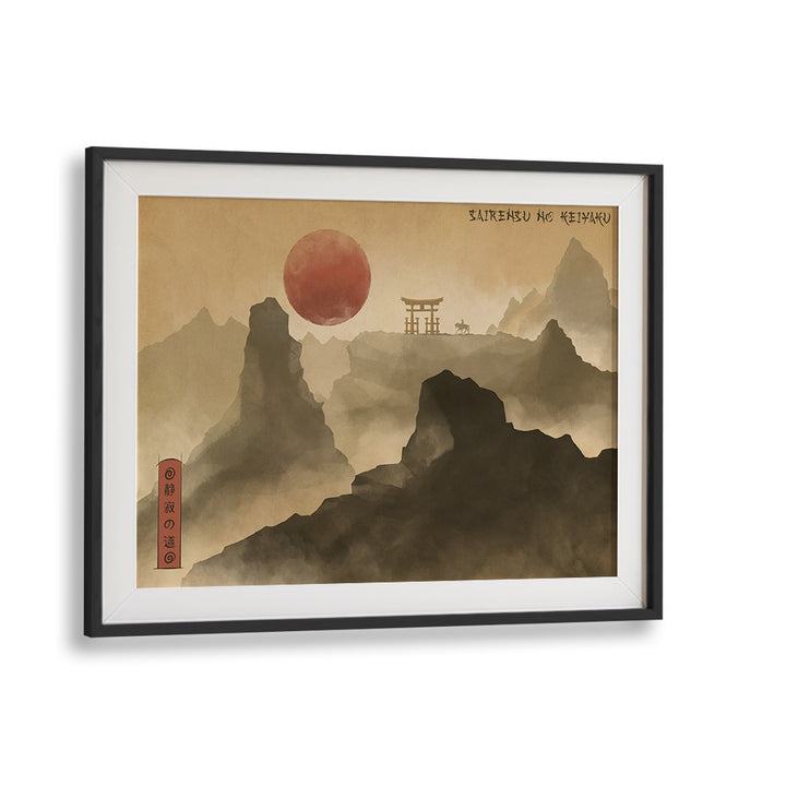 Elegant PACT OF SILENCE, JAPANESE PAINTINGS showcasing serene landscapes, perfect for enhancing tranquility in any space.