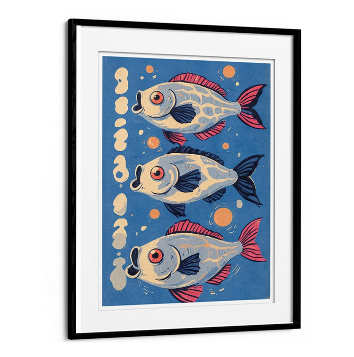 Vibrant OCEANIC LIFE - FISHES II, BEACH PAINTINGS showcasing intricate marine art for beach lovers.