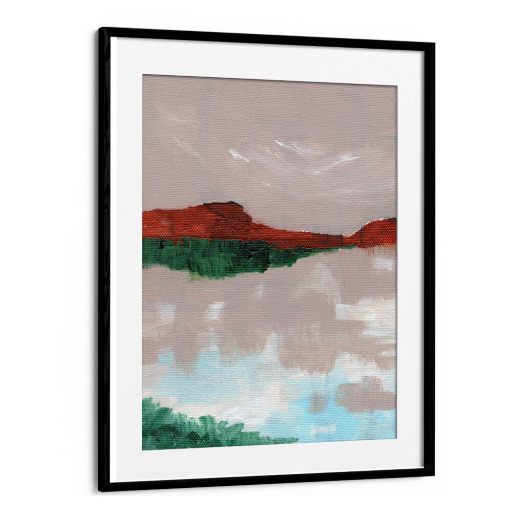 LANDSCAPE WITH A LAKE , LANDSCAPE PAINTINGS