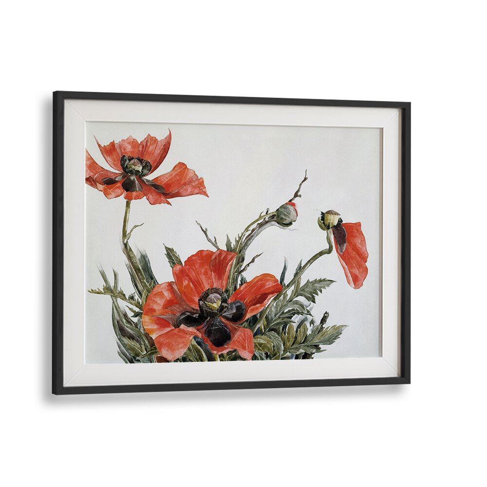 RED POPPIES (1929)  , VINTAGE PAINTINGS