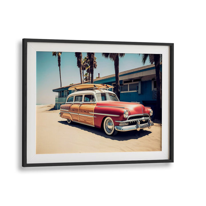 SURFING VINTAGE CAR , CAR POSTERS