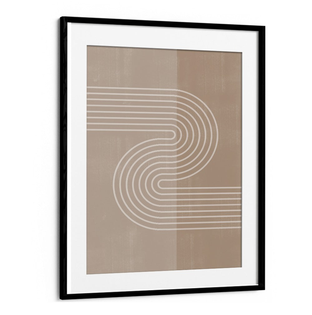 MINIMAL SIMPLE ARCH II, ABSTRACT PAINTINGS showcase sleek lines and modern aesthetics, perfect for elevating any space.