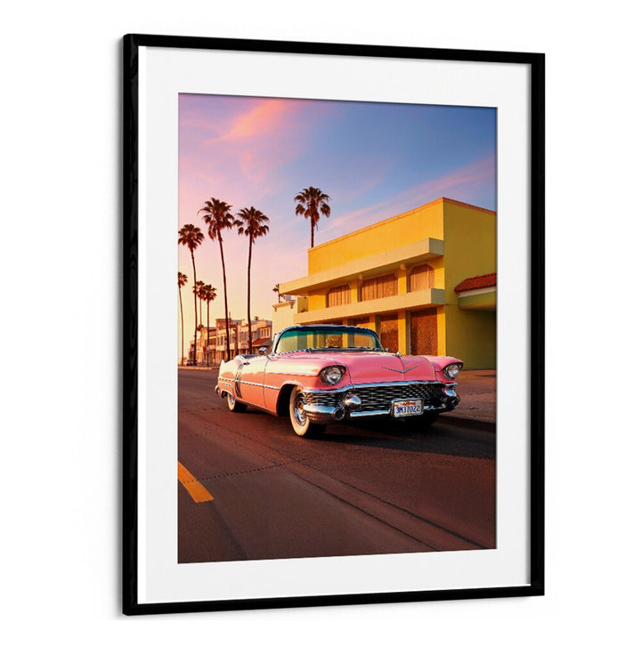 L.A PINK CADILLAC , CAR POSTERS