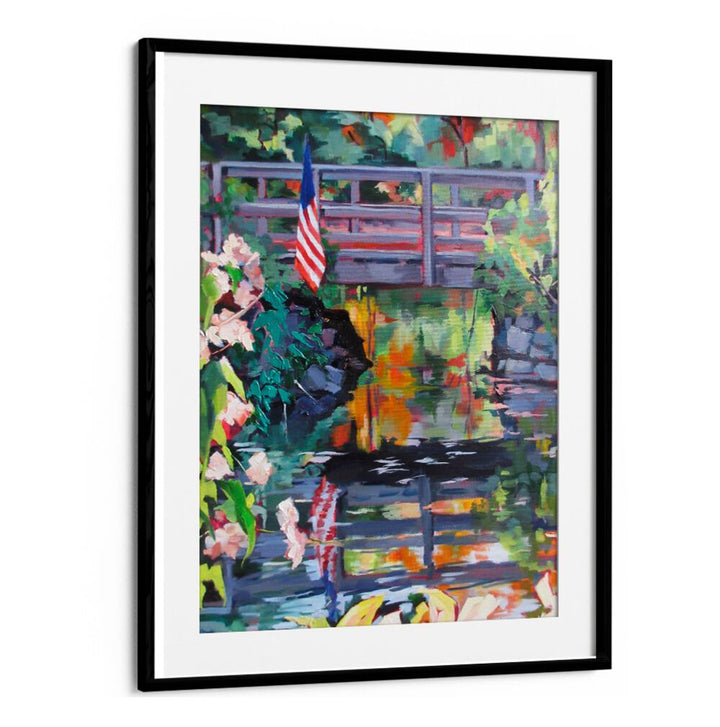 JULY 4 IN PRINCETON , LANDSCAPE PAINTINGS