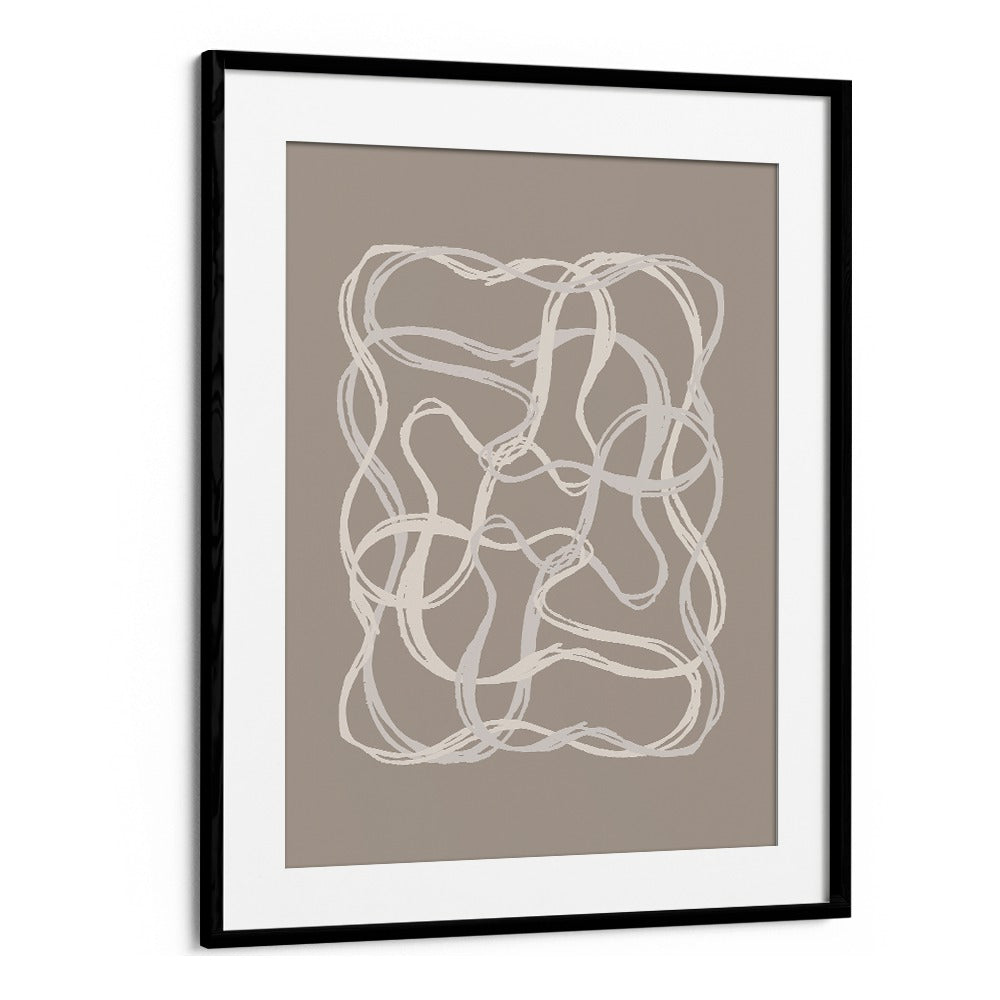 LACED UP V , ABSTRACT PAINTINGS