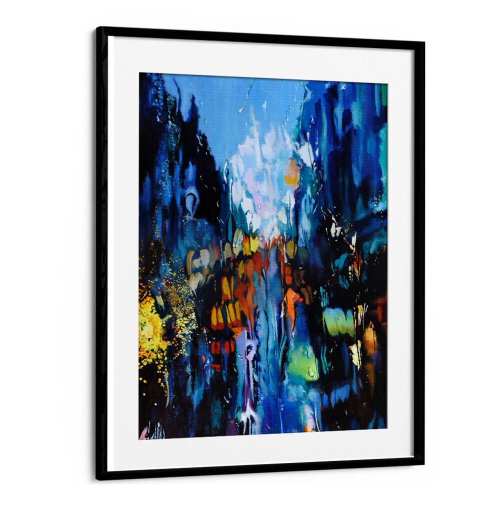 RAINY DAY NEW YORK , ABSTRACT PAINTINGS
