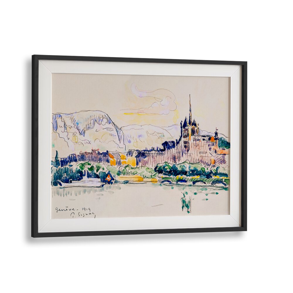 GENÈVE (1919) , VINTAGE PAINTINGS