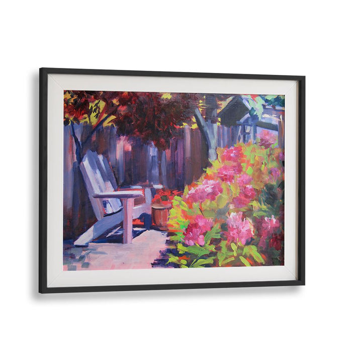 BACKYARD , LANDSCAPE PAINTINGS