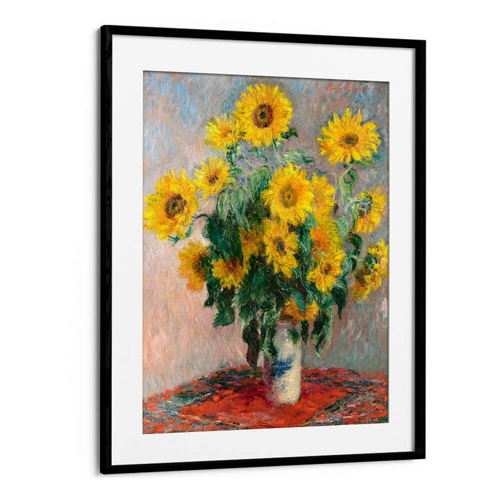 BOUQUET OF SUNFLOWERS (1881) , VINTAGE PAINTINGS